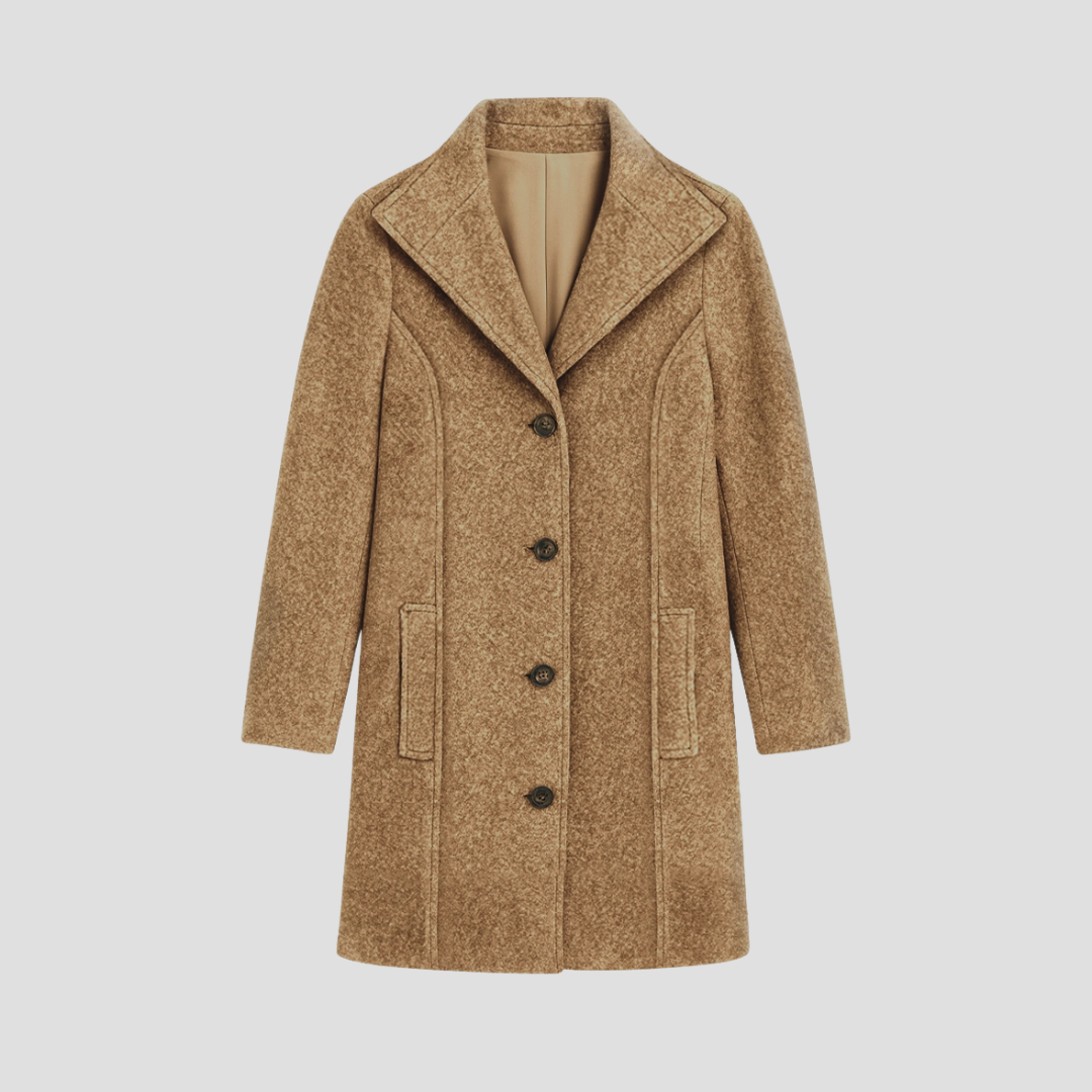 Ismay | Mid-Length Lapel Coat