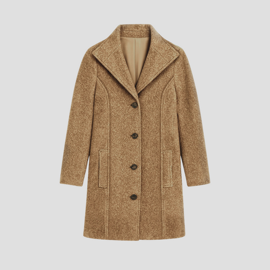 Ismay | Mid-Length Lapel Coat